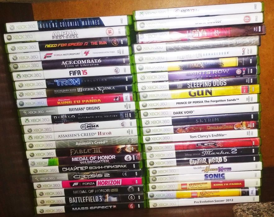 Игры  XBOX 360 лицензионные оригинальные ЕСТЬ ДРУГИЕ пишите звоните