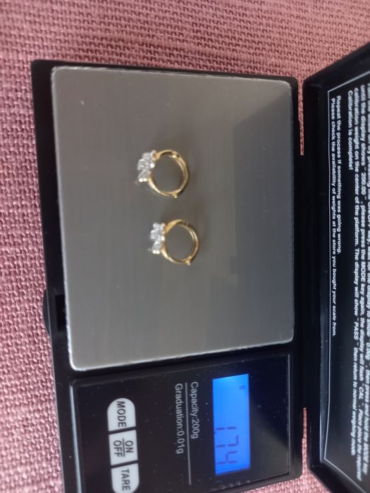 Vând cercei aur copii