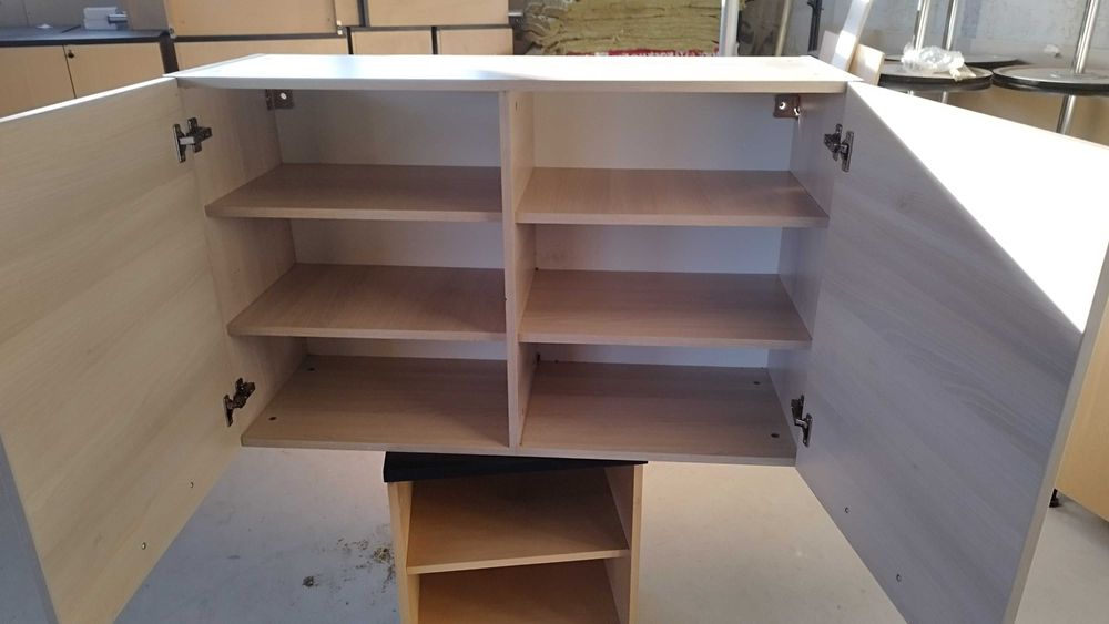 Кухненски шкафове - горен и долен ред без плот 7бр