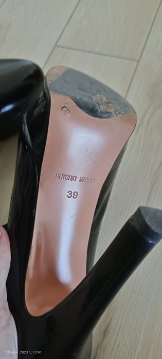 Кожаные туфли Аntonio Biaggi