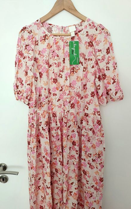 Rochie imprimeu floral H&M