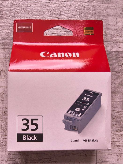 Canon PGI-35 (1509B001AA) black negru. Cartuș cerneală, original Canon, made in Japan. Nou, sigilat!