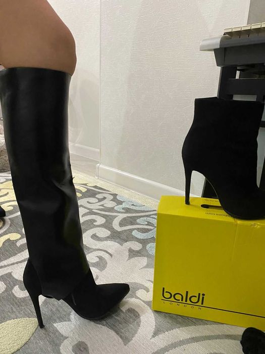 Продам полусапожки 2 в 1. Очень стильные.