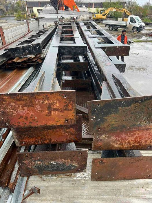 На парчета Метална конструкция раздемонтирана. Метално хале