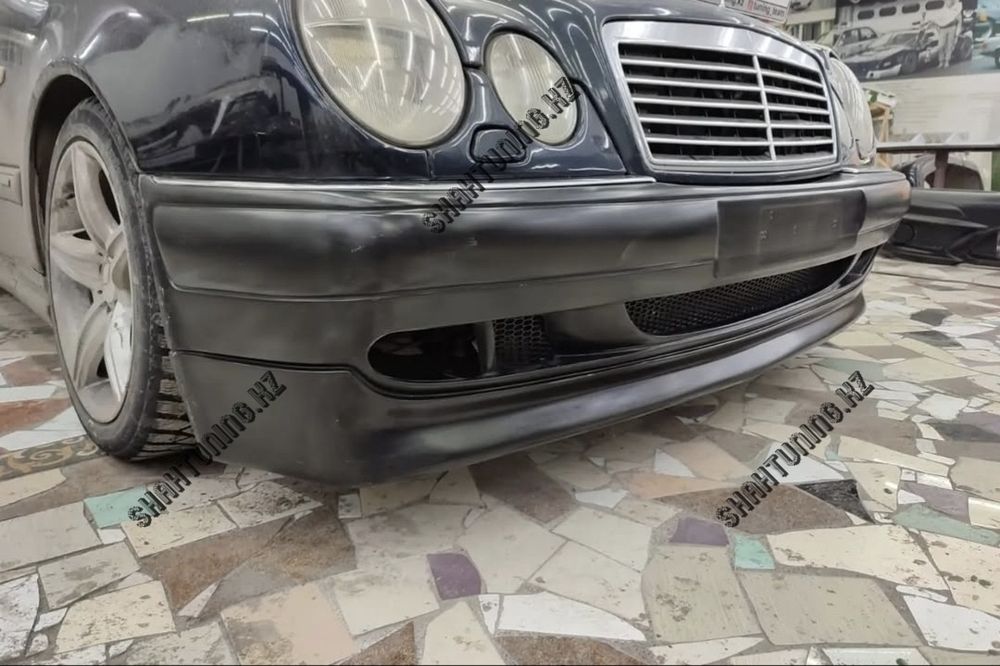 Mercedes W210 бампер Brabus рестайлинг на дорест