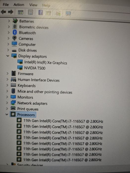 Laptop workstation HP zbook g8 i7 gen 11 RAM 16gb ssd 256 nvidia 4gb