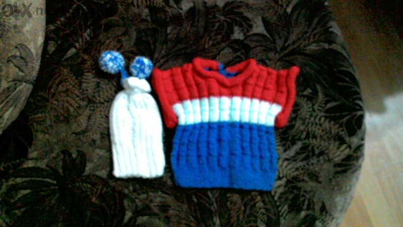 Бебешки дрехи ръчно изплетени