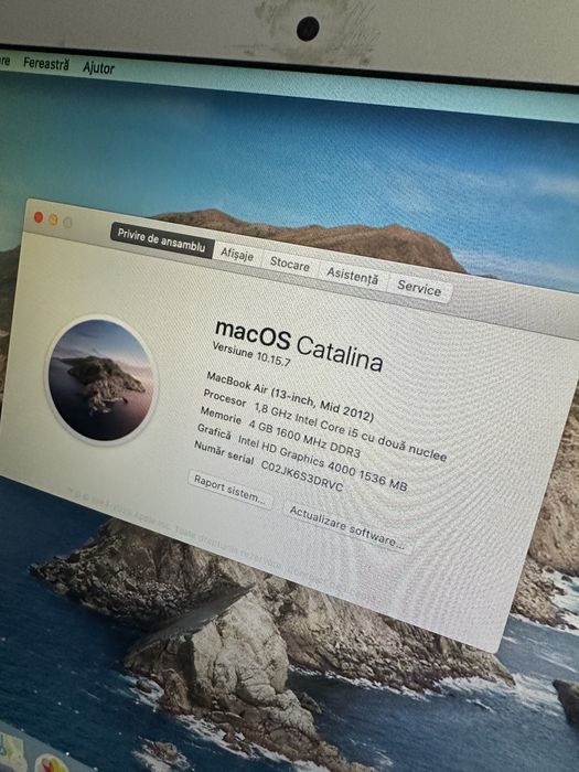 Macbook Air A1466 baterie noua