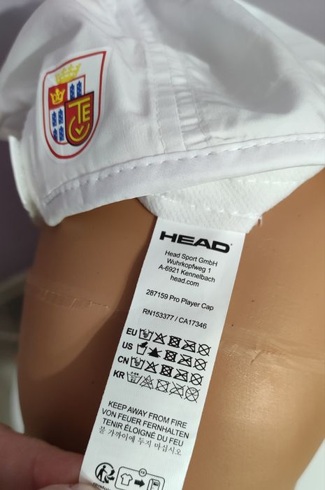 Нова шапка с козирка Head Tennis Pro Player unisex