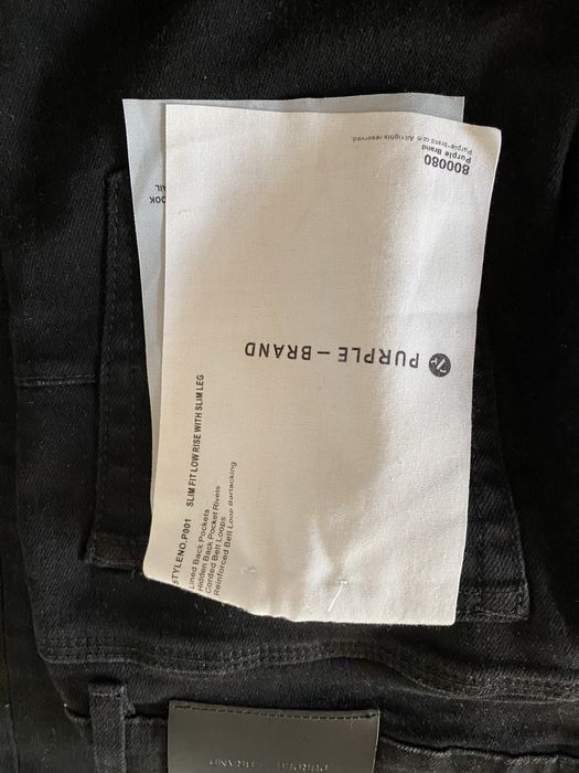 slim fit jeans purple
