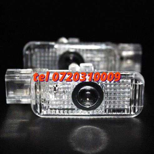 Proiectoare Logo Audi Portiera Holograma Emblema Luminoasa Led