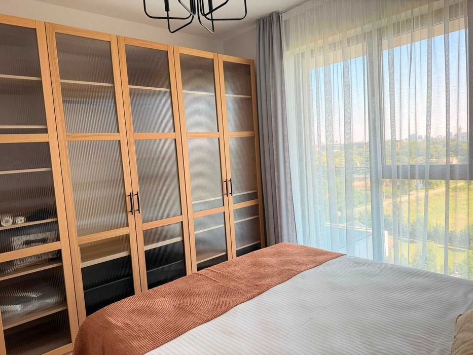 Inchiriez apartament 2 camere mobilat si utilat in zona Casa Presei - Straulesti