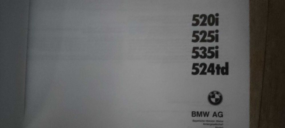 Книга  BMW e34 на немецком