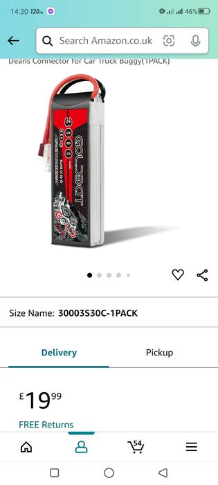 3S Lipo батерии 11.1V - 3000 mAh за колички и радиоуправляеми играчки