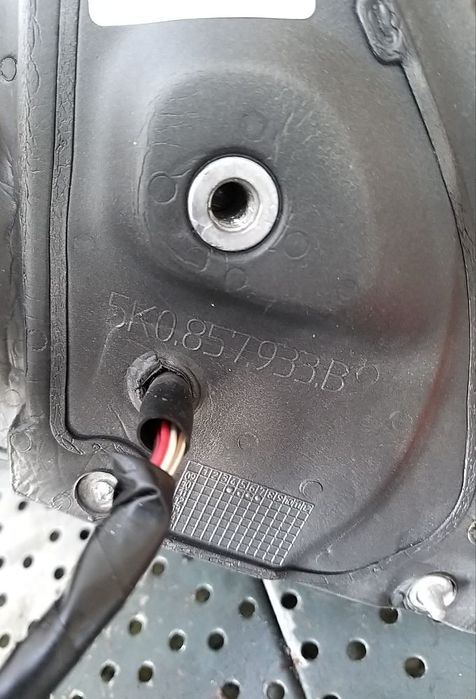 Oglinda electrica stanga vw golf 6 5k scurt 5k0857933b