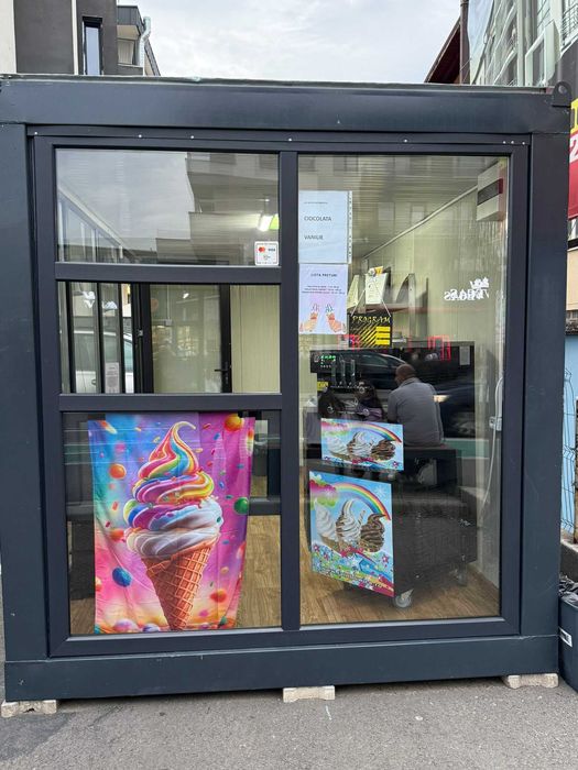 Vand masina de inghetata stradala ca si noua Rainbow Ice 120 inghetate