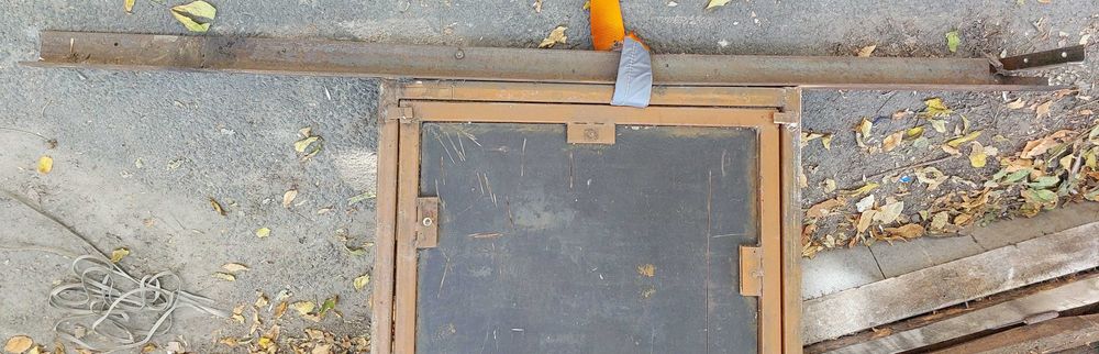 Металлическая дверь, облегченная