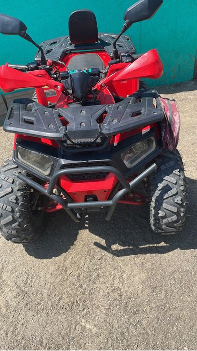 Dau atv de 125cc automat la schimb pe un cros tot de 125cc