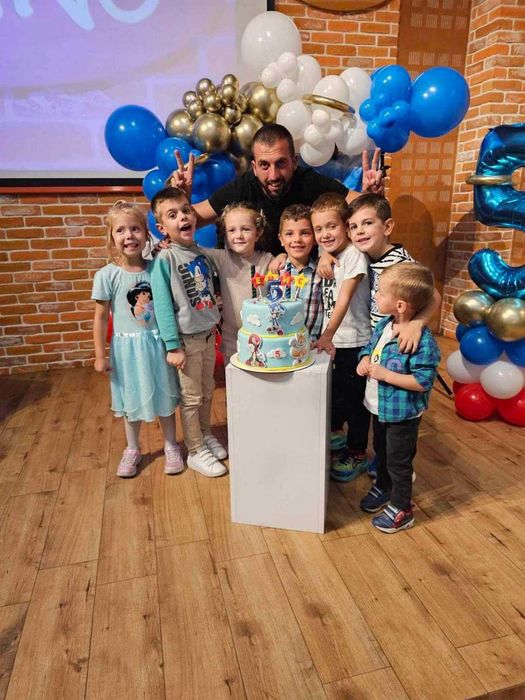 Аниматор за детски рожден ден и футболно парти  Иванчо КалПазанчо