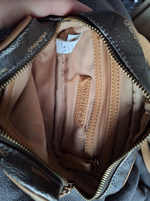 Valentino Bags Чанта за кръста от еко кожа с лого