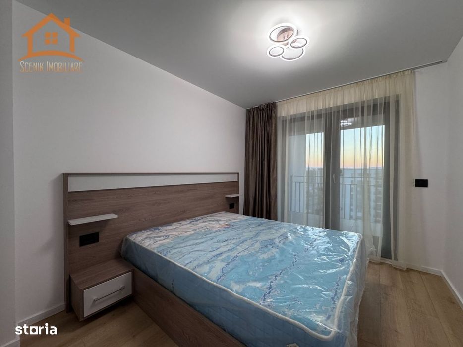 Coresi Avantgarden, apart cu doua camere - open space - prima inchirie