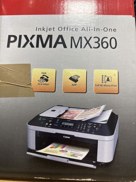Multifuncțional inkjet color Canon PIXMA MX360 All-In-One