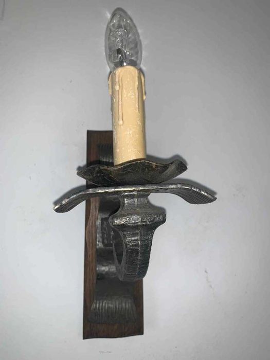 Set de trei aplice filigorie din fier forjat