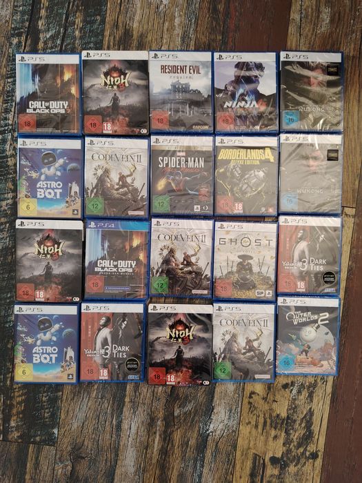 Vând jocuri PS noi sigilate