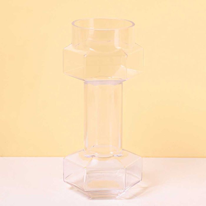 Стъклена халба за бира Дъмбел - 700 мл