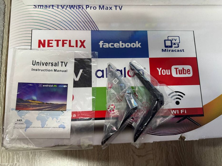 Televizor 32 Smart TV Wi - FI Телвизор Смарт 43