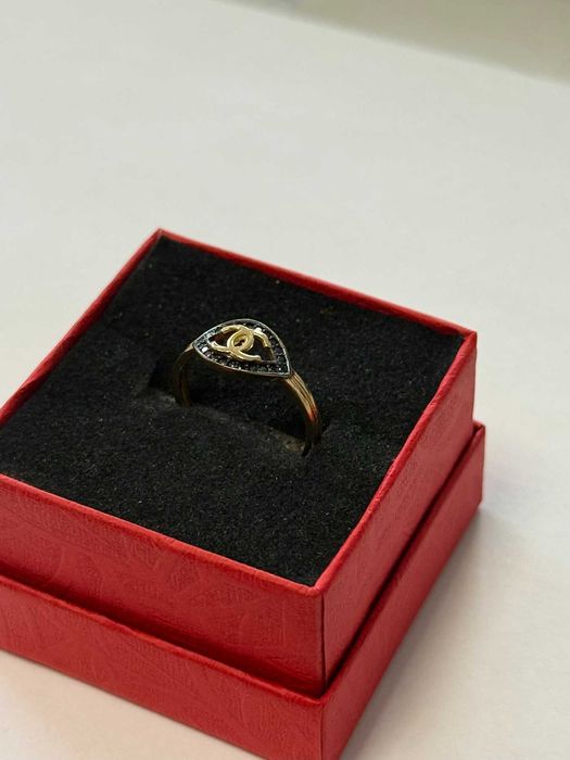 *** Много красив *** Златен пръстен 14к 1.8гр