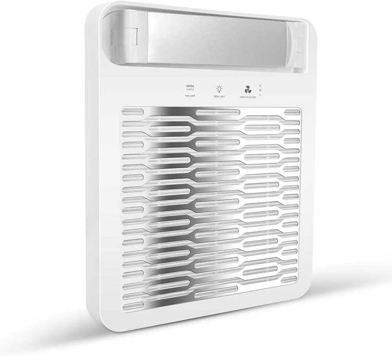 Нов 3 в 1 уред за маникюр NDC6 с LED, прахоуловител и лампа за печене