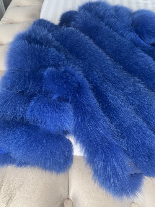 Haina blana naturala vulpe