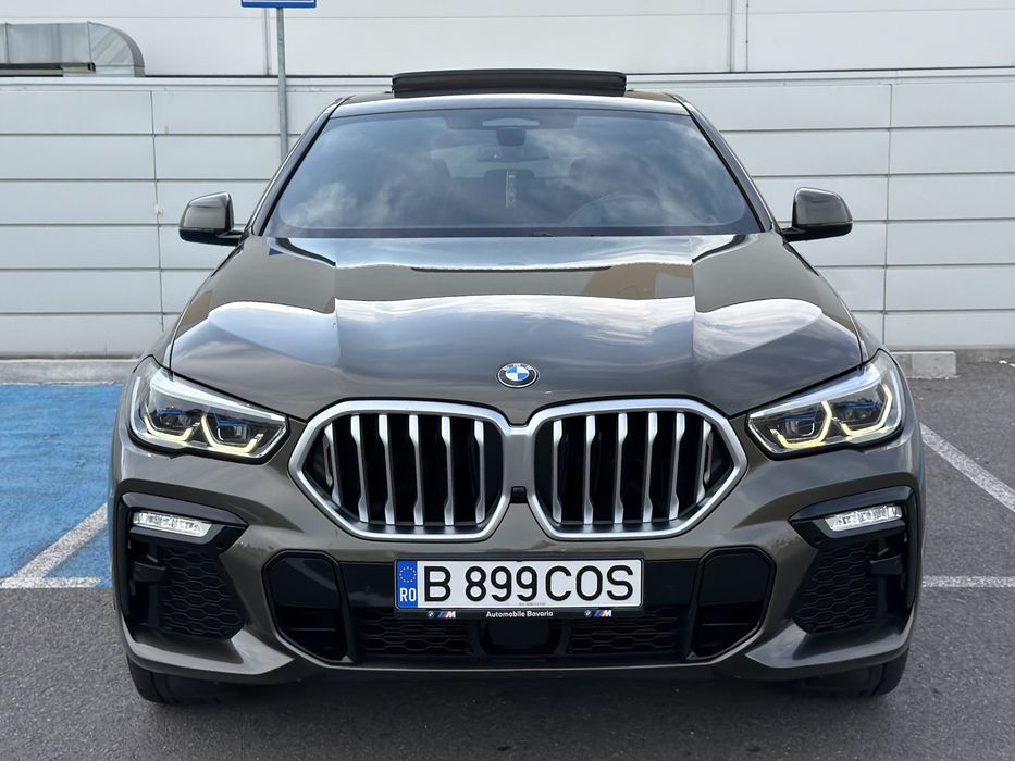 BMW X6 M Pachet * 4.0i * Piele Rosie * Swarovski