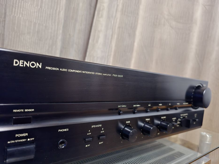 Denon PMA-680R – Amplificator Hi-Fi Clasic, Sunet Cald Analog, Putere Curată și Control Excelent Bass