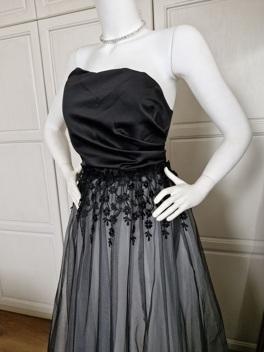 Нова дамска официална дълга рокля бална