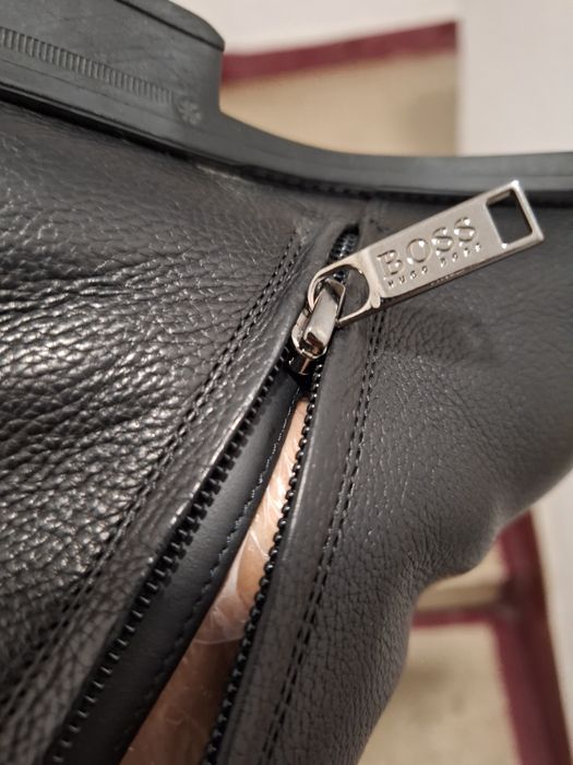 Cizme piele naturală-Boss