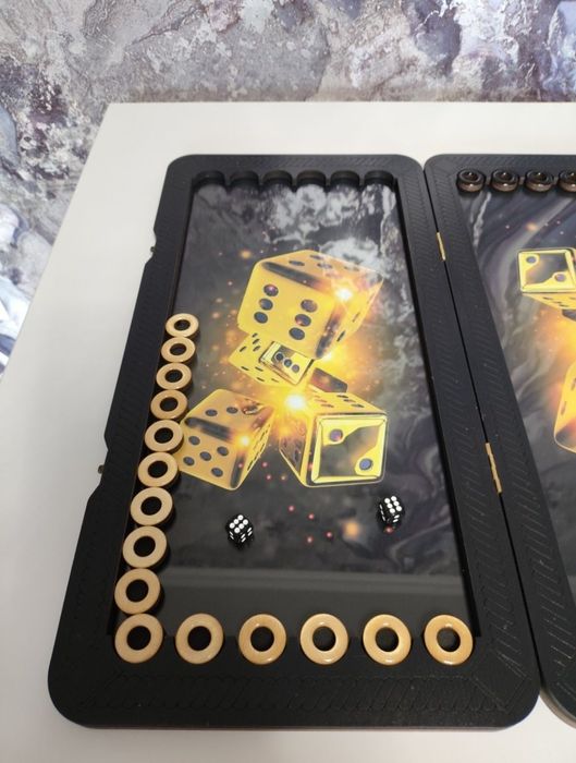 Нарды. Ручная работа. Стекло