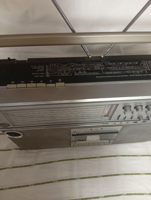 Radio-caset Silver 858