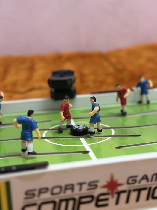 Настольный футбол.