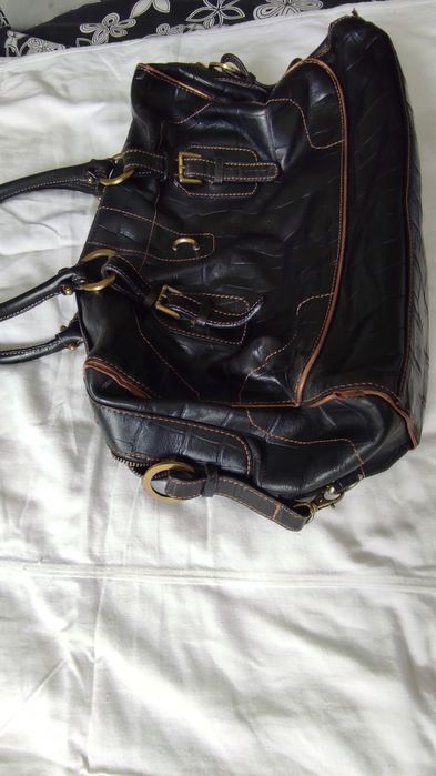 Чанта от естествена кожа