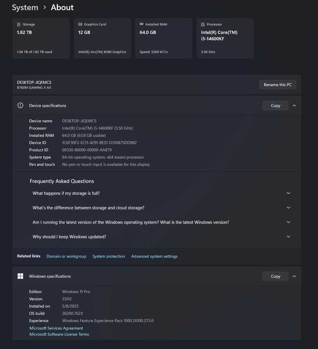 PC + setup complet gaming / work – gata de folosit