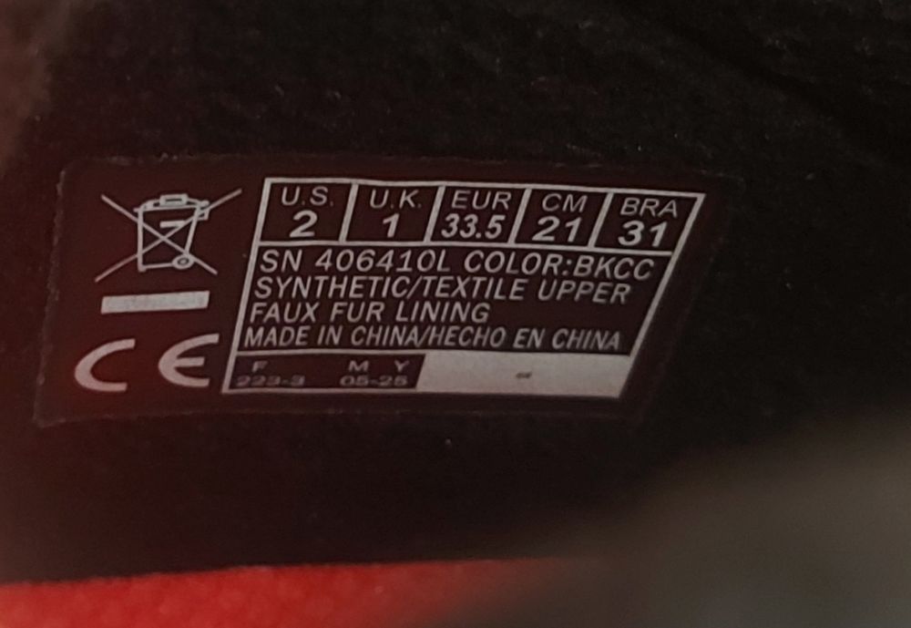 Skechers Ghete impermeabile S-Lights