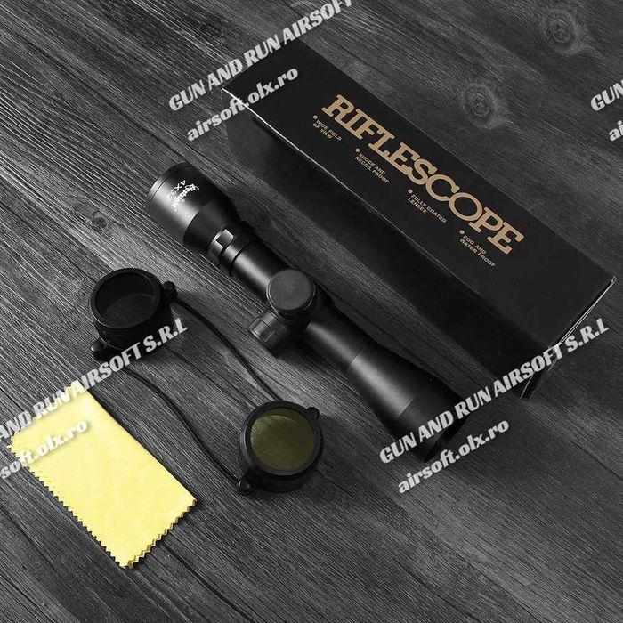 PUSCA [PACHET COMPLET!!] 5.5 JOULI ~ Munitie si Luneta Inclusa ~ Arc