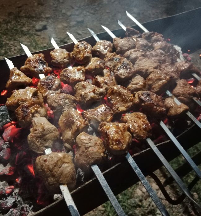 Мангал для шашлыка разборный