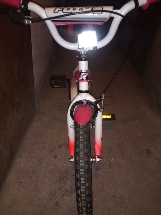 Детски велосипед REACTOR Foxy Girl 16 цола Розов за момиче колело