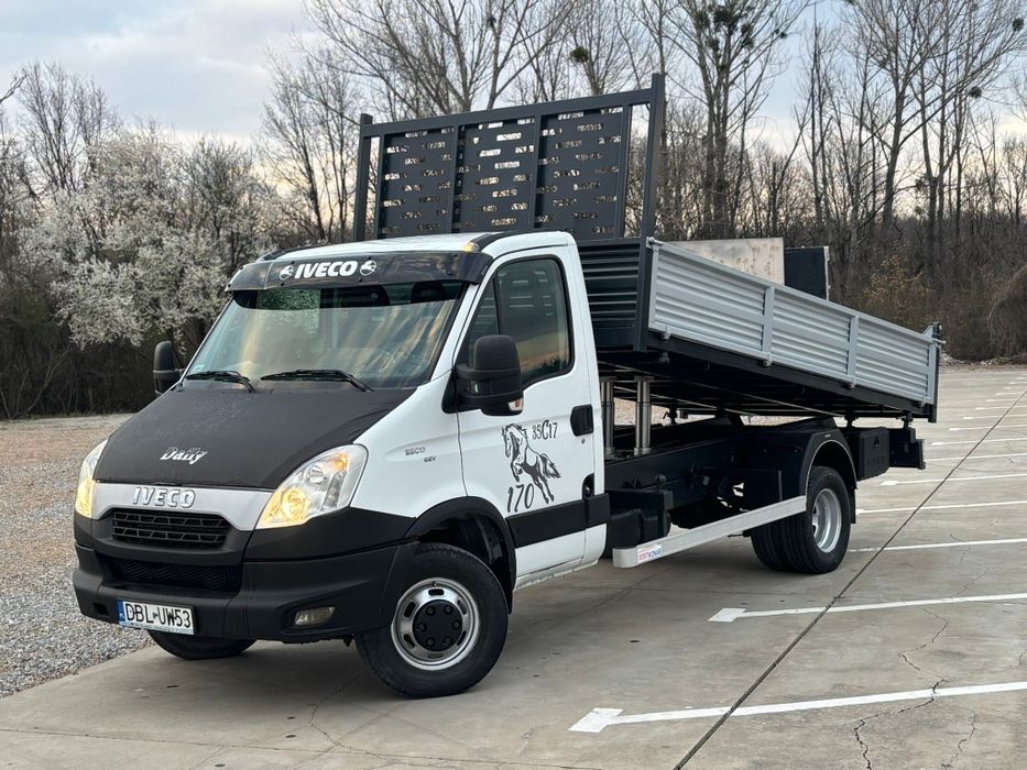 Iveco daily basculabil 35c17 basculabil pe cutie