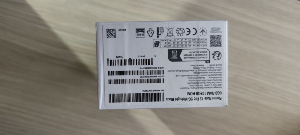 Redmi Note 12 Pro 5G ca nou