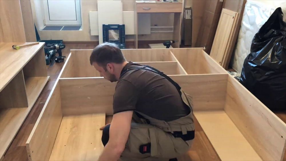 Услуги по сборке и разборке мебели