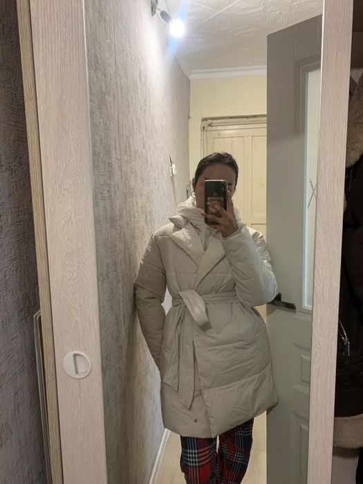 Куртка белая демисезонка